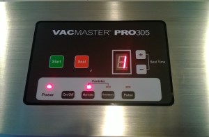 SmokingPit.com -  Vacmaster Pro 305 vacuum sealer digital display