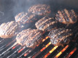 Smokingpit.com - Zesty Italian Onion Burgers, BBQ cooked over a real oak wood fire on the Scottsdale Santa Maria style grill.