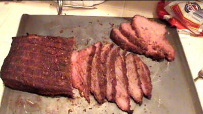 SmokingPit.com BBQ -Mesquite & Hickory Smoked Roast Beef -  Beef recipes and how to videos on  slow cooking on the Traeger texas smoker grill.  Smoking meats information and Treager Pellets Tacoma WA Washinton SmokingPit.com